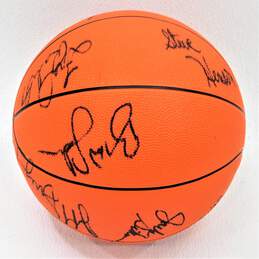 1990-91 Milwaukee Bucks Team Signed Basketball alternative image