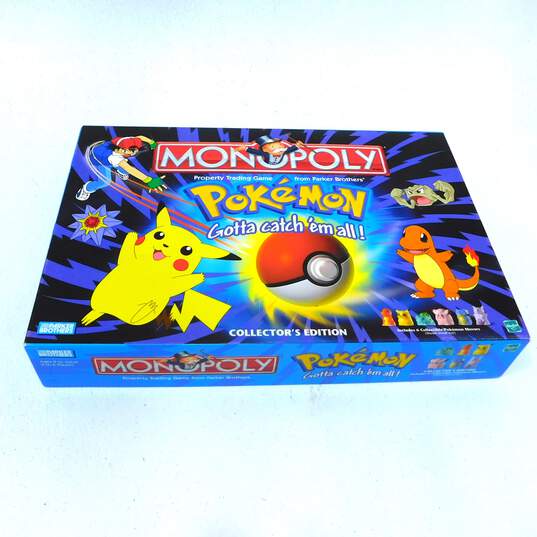 Hasbro Pokemon Collector's Edition Monopoly Board Game 1999 image number 1