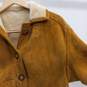 Overland Sheepskin Co. Leather Faux Fur Fur Lined Jacket Size XS image number 3