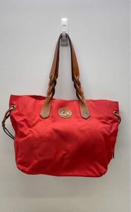 Dooney and Burke Red Tote Bag