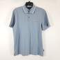 Ted Baker Men Blue Polo Shirt Sz 3 NWT image number 1