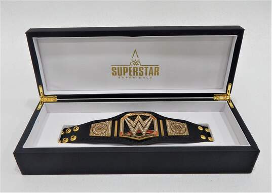 WWE Superstar Experience Mini Replica World Heavyweight Championship Belt w/ Box image number 2