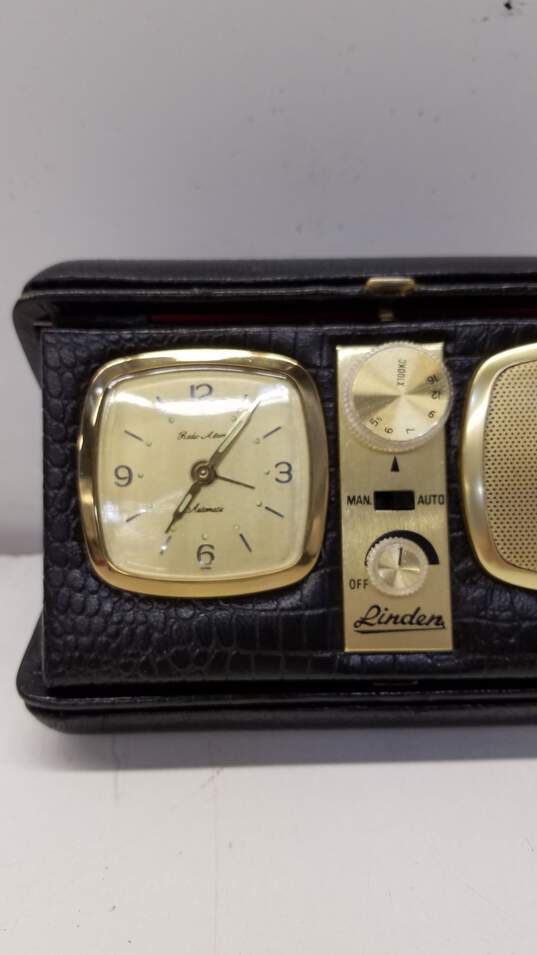 Linden Radio Clock-SOLD AS IS< UNTESTED, FOR PARTS OR REPAIR image number 3