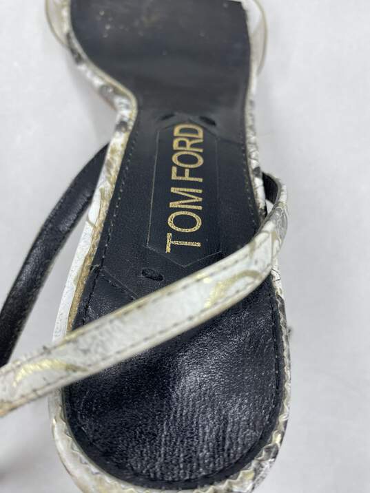 Tom Ford White heel Heel Women 6.5 image number 4