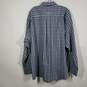 Mens Plaid Wrinkle-Free Collared Long Sleeve Button-Up Shirt Size XXL image number 2