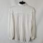 Free People Women White Button Up Shirt  Sz XS image number 4
