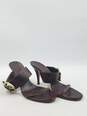 Authentic Gucci Brown Buckle Sandal W 8.5B image number 3
