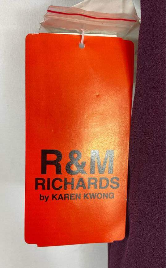 R & M Richards Purple Formal Dress - Size X Large image number 5