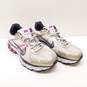 Nike Air Pegasus 26 White Silver Purple Athletic Shoes Women's Size 11 image number 3