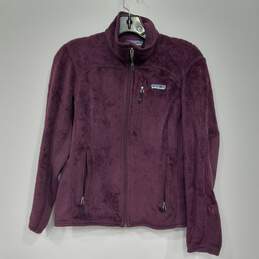 Patagonia Purple Fleece Jacket Women's Size XS