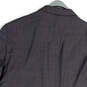NWT Mens Black Long Sleeve Notch Lapel Two Button Blazer Size 52 XL/47W image number 4