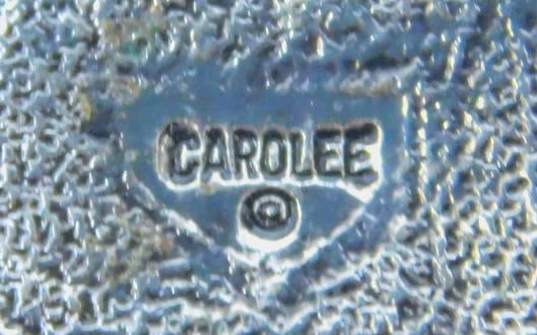 Carolee & Artisan Silvertone Spirals & Labradorite Pendants Sodalite Multi Strand Necklace Cabochon Leaves Brooch & Lapis Bracelets 212.3g image number 6