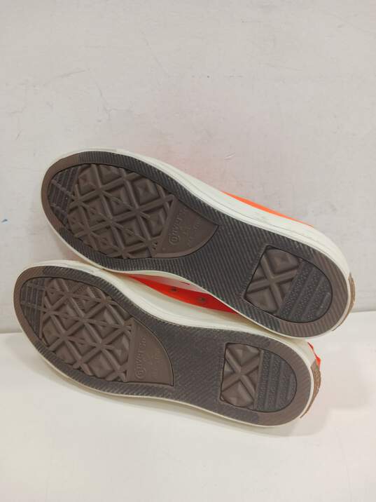 Converse All-Star Unisex CTAS OX Bold Manza Blaze Orange Sneakers M7.5-W9.5 image number 5