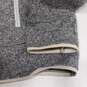The North Face Gray Half Zip Sweater Hoodie Women's Size M image number 5