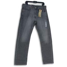 NWT Levi Strauss & Co. Womens 505 Gray Denim Stretch Straight Leg Jeans Sz 34X32