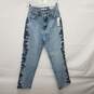 Pacsun Embroidered High Rise Straight Jeans Size 25 image number 1