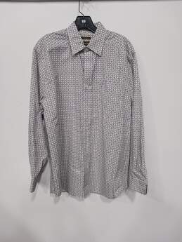 Men's Ariat Long Sleeved Button-Up Shirt Sz L