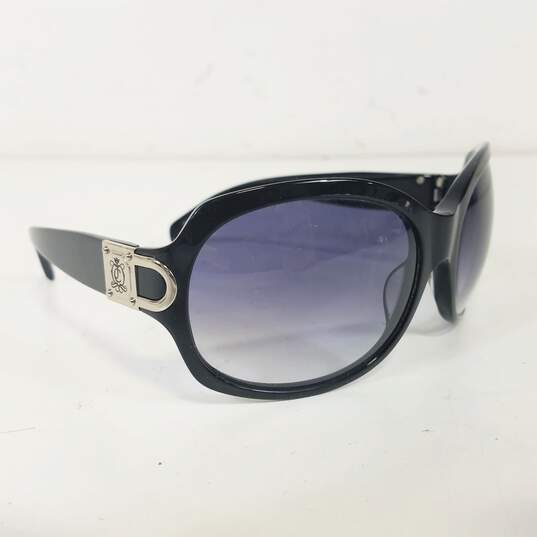 Juicy Couture Black Oversized Round Sunglasses image number 3