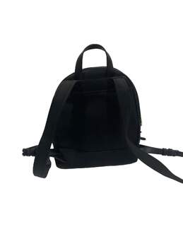 Nylon New York Karissa Backpack in Black with Gold alternative image