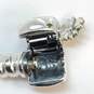 Designer Pandora Sterling Silver S925 ALE Barrel Clasp Charm Bracelet image number 3