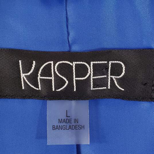 Kasper Women Blue Jacket L NWT image number 1