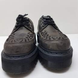 Dr. Martens Unisex Ashley Brown Creeper Platform Chunky Shoe Size 6/8 alternative image