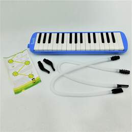 Vachan Brand 32-Key Blue Melodica w/ Case and Accessories