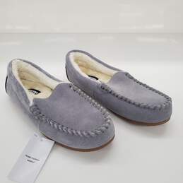Land's End Women's Suede Moccasin Slippers Size 6B alternative image