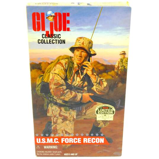 Gi Joe USMC Force Recon 12 Inch Action Figure Classic 1998 Limited Edition image number 7