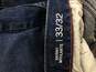Men's SZ 33/32 Skinny Moulnate Dark Denim Jeans image number 5