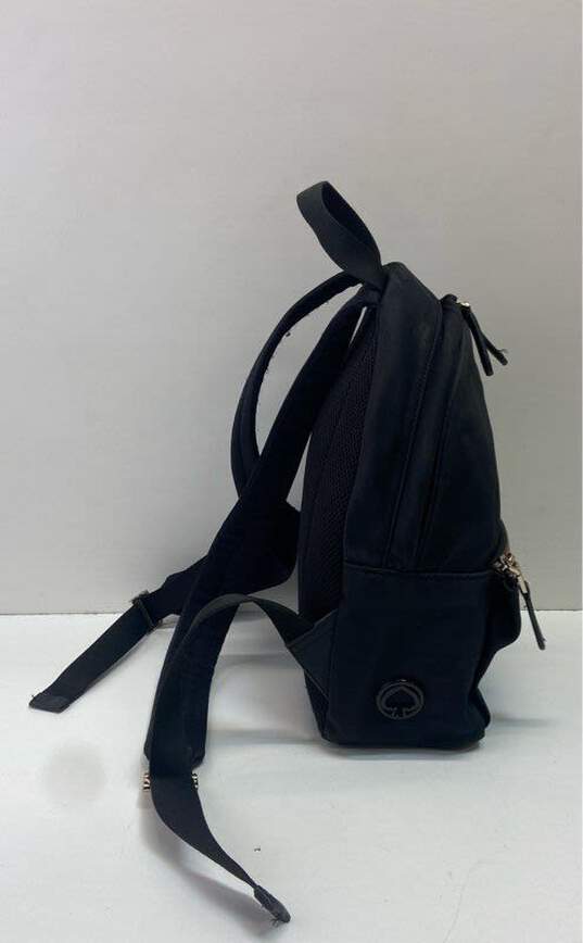 Kate Spade Black Nylon Small Backpack Bag image number 4