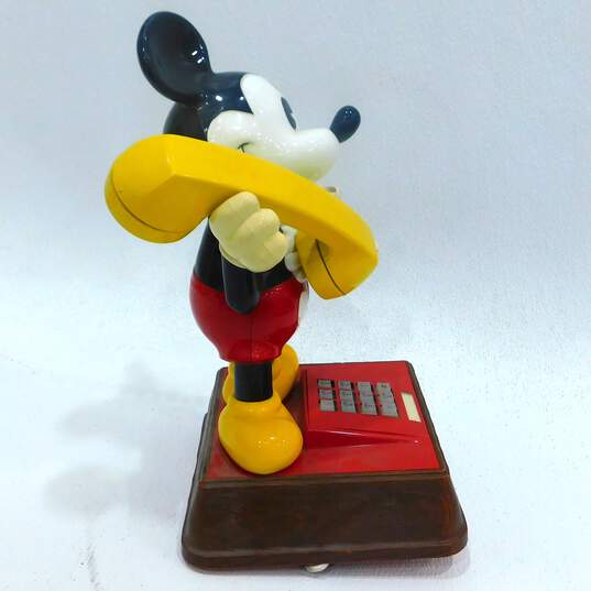 VNG The Mickey Mouse Phone Landline Rotary Dial Telephone Disney UNTESTED image number 5