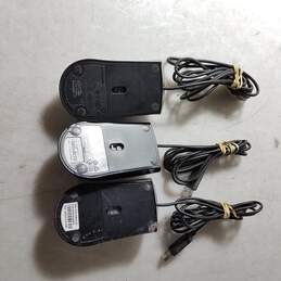 Lot of Three Lenovo Computer Mouse alternative image