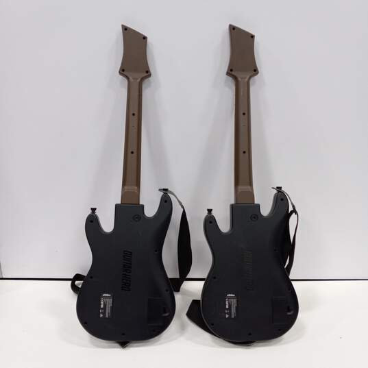 2 Activision Guitar Hero Wireless Guitar Controllers image number 2