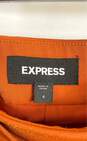 Express Women Midi Orange Pencil Skirt Sz 4 image number 3