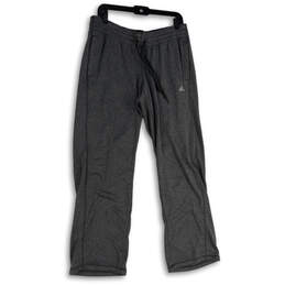Mens Gray Elastic Waist Drawstring Pockets Pull-On Sweatpants Size Large
