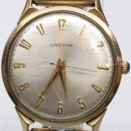 Vintage Croton 10K Gold-Filled Men's Automatic Watch - Model 15645 alternative image