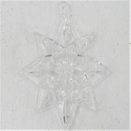 Waterford Crystal Snowstar Ornament IOB 2009 alternative image