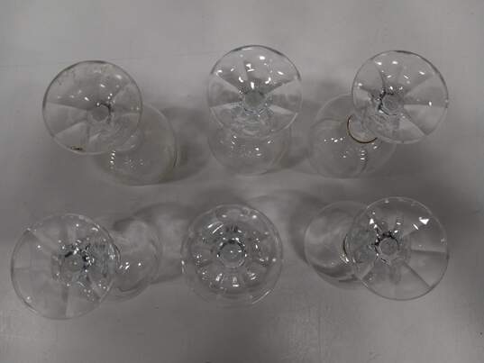 Claudia Set of 6 Czech Glass Goblets In Box image number 5
