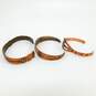 Variety Southwestern Style Copper Drop Earrings & Bracelets 50.9g image number 7