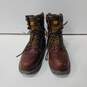 Caterpillar Men's Brown Leather Boots Size 11 image number 1
