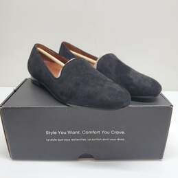 NIB Vionic Willa Black Suede Loafers Women's Size 8 M alternative image