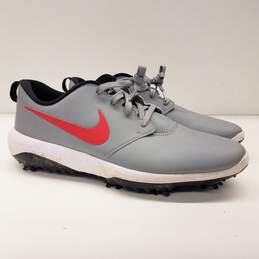Nike Roshe Golf Tour Particle Grey, University Red Golf Sneakers AR5580-003 Size 12
