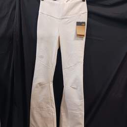 The North Face Snoga Women's Flared White Pants Size 4