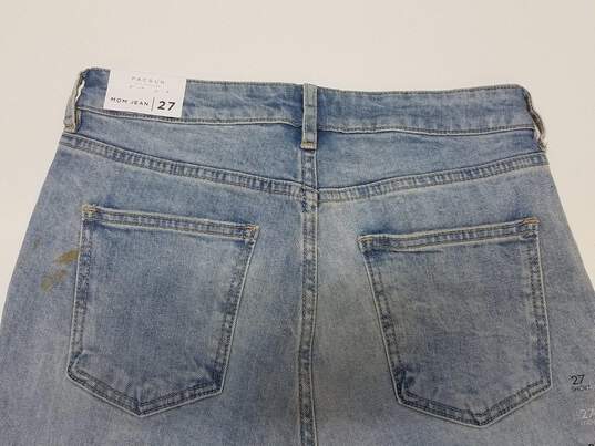 PACSUN Sky Blue Mom Jean Shorts Women's Size 27 image number 5
