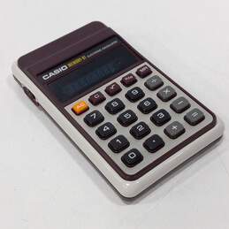 Vintage Casio Memory-81 Electronic Calculator In Case alternative image