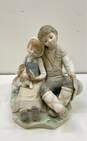 Lladro Porcelain Figurine Friendship Boy, Girl and Puppy Ceramic Art image number 1