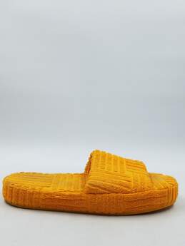 Authentic Bottega Veneta Orange Sponge Slides M 11