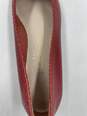 Authentic Salvatore Ferragamo Red Snake-Embossed Flats W 7.5B image number 7