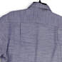 NWT Mens Blue Saltwater Collared Short Sleeve Button-Up Shirt Size Large image number 4